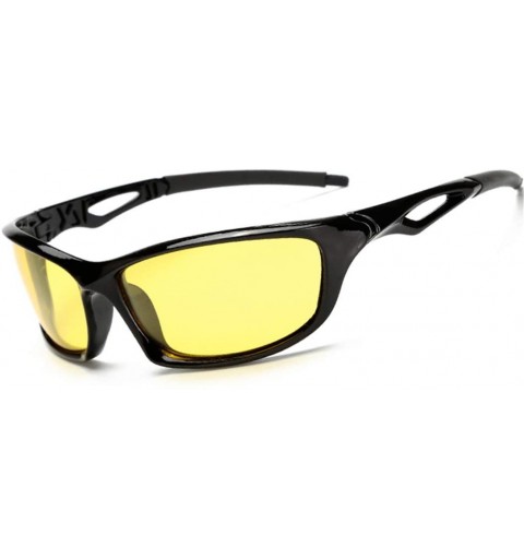 Goggle Yellow Lense Night Vision Driving Glasses Men Polarized Driving Sunglasses Goggles Reduce Glare - 1012 - CD18XZSTLGI $...