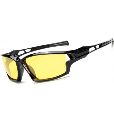 Goggle Yellow Lense Night Vision Driving Glasses Men Polarized Driving Sunglasses Goggles Reduce Glare - 1012 - CD18XZSTLGI $...