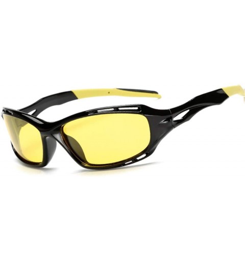 Goggle Yellow Lense Night Vision Driving Glasses Men Polarized Driving Sunglasses Goggles Reduce Glare - 1012 - CD18XZSTLGI $...