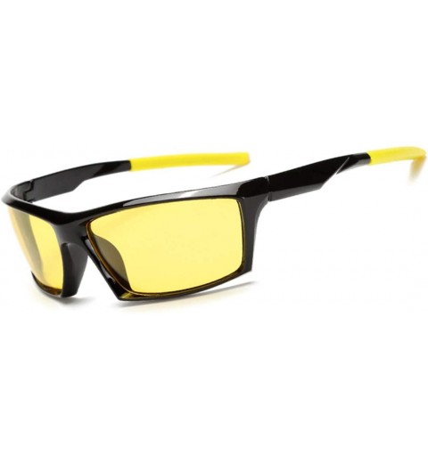 Goggle Yellow Lense Night Vision Driving Glasses Men Polarized Driving Sunglasses Goggles Reduce Glare - 1012 - CD18XZSTLGI $...