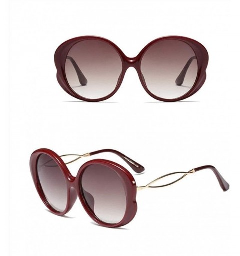 Butterfly Fashion Vintage Sunglasses Butterfly Gradient - 4 - C2198ETLCGK $26.01