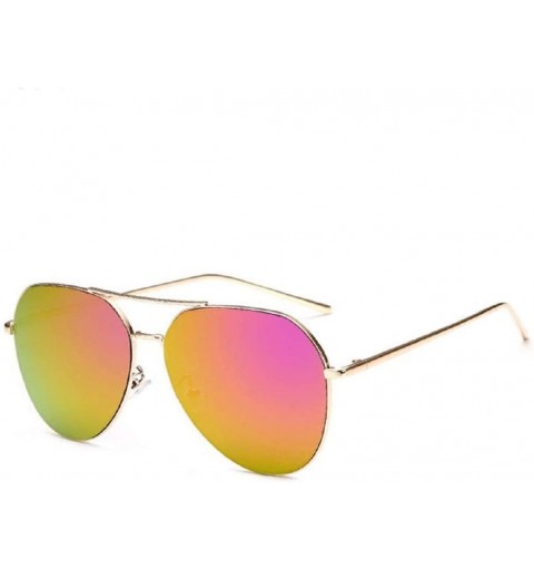 Aviator Premium Military Style Classic Aviator Sunglasses- Polarized- 100% UV - E - CC18RLYN2WO $21.59