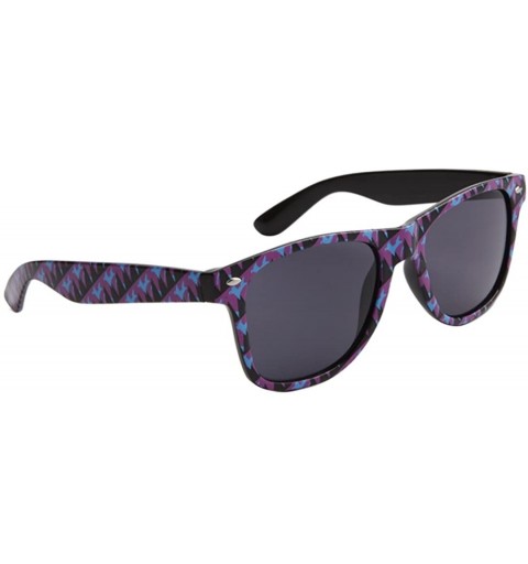 Oval Sunglasses Purple Blue & Black (Fancies By Sojayo the Geo Collection) - C818DO6GRN4 $9.55