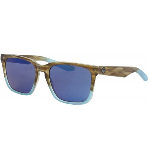 Square Baile 440 Ocean Horn Baile Square Sunglasses Lens Category 3 Lens Mirror - CO18SL5CA7N $35.09