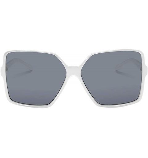 Oval Vintage Sunglasses Women Classic Plastic Luxury Sun Glasses Mirror Retro Outdoor Lentes De Sol - C2 - CV1985GHH2R $37.25