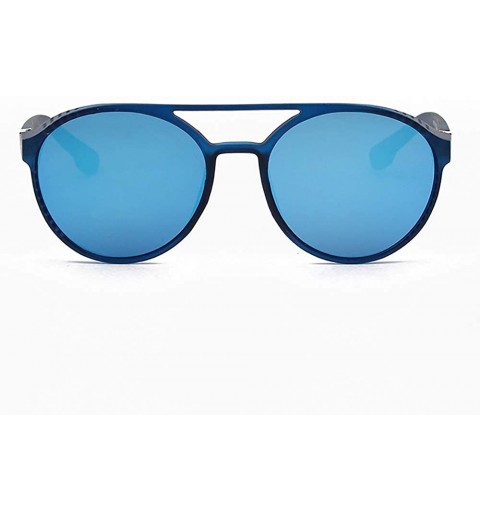 Oval Retro Steampunk Sunglasses for Men Women Gothic sunglasses oval plastic sunglasses - 1 - CY1954SMYXE $17.19