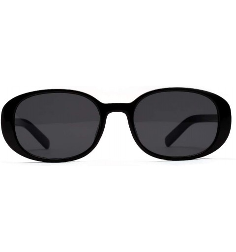 Oval Sunglasses Glasses Decoration Accessories - full black - CE198W4DNN5 $33.12