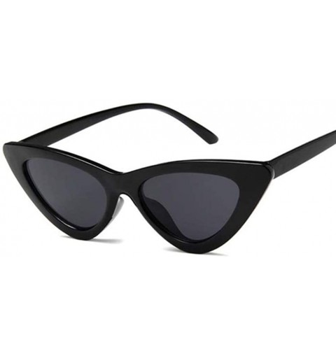 Goggle Retro Small Sunglasses-Polarized Shade Glasses With Classic Narrow Cat Eye Lens - A - CK1905YOHO2 $33.58