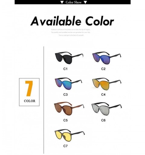 Oval Fashion Design Women Polarized Sunglasses Mirror Sun Glasses Retro Shades Men Vintage Eyewear Gafas UV400 - 3 - C518RO3A...