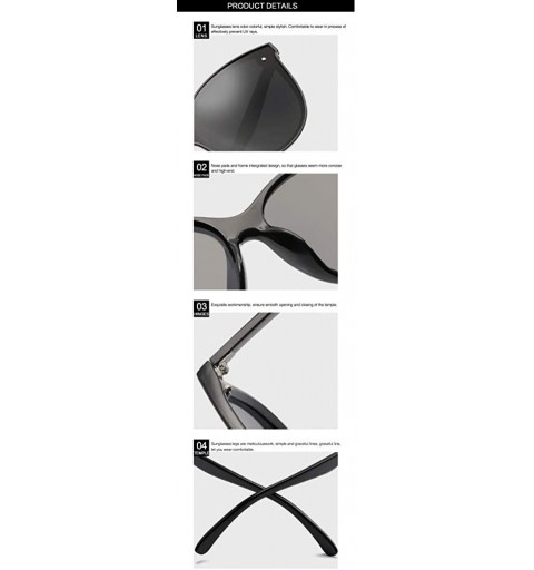 Oval Fashion Design Women Polarized Sunglasses Mirror Sun Glasses Retro Shades Men Vintage Eyewear Gafas UV400 - 3 - C518RO3A...