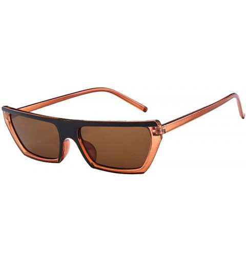 Cat Eye Women men sunglasses polarized uv protection cat eyes retro vintage - E - CD18T7T9TIH $7.77