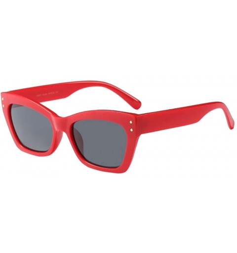 Cat Eye Sunglasses for Men Women Vintage Sunglasses Cat Eye Sunglasses Retro Glasses Eyewear Sunglasses Hippie - C - CS18QMZ5...