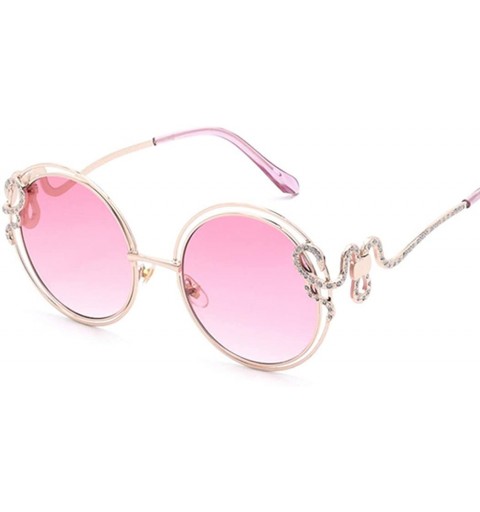 Aviator New fashion sunglasses- metal wire- hollow curved mirror- sunglasses- tide sunglasses - F - CY18SCR4GR8 $94.42