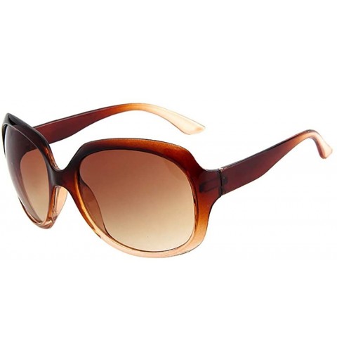 Square Vintage Women Sunglasses Designer Luxury Square Gradient Sun Glasses Shades - CA1943G4D0N $9.10