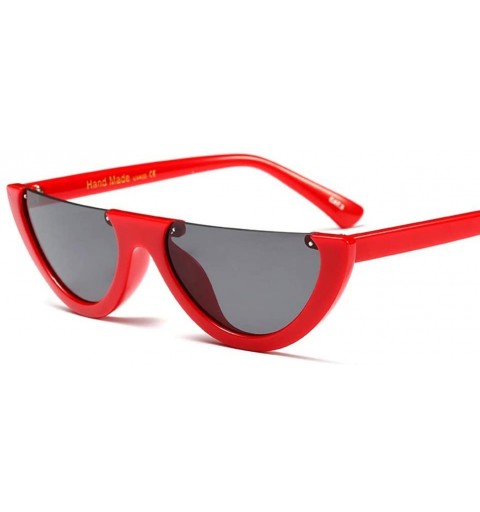 Oversized Personality Sunglasses Versatile Anti Radiation - CL18R6AQN8U $21.02