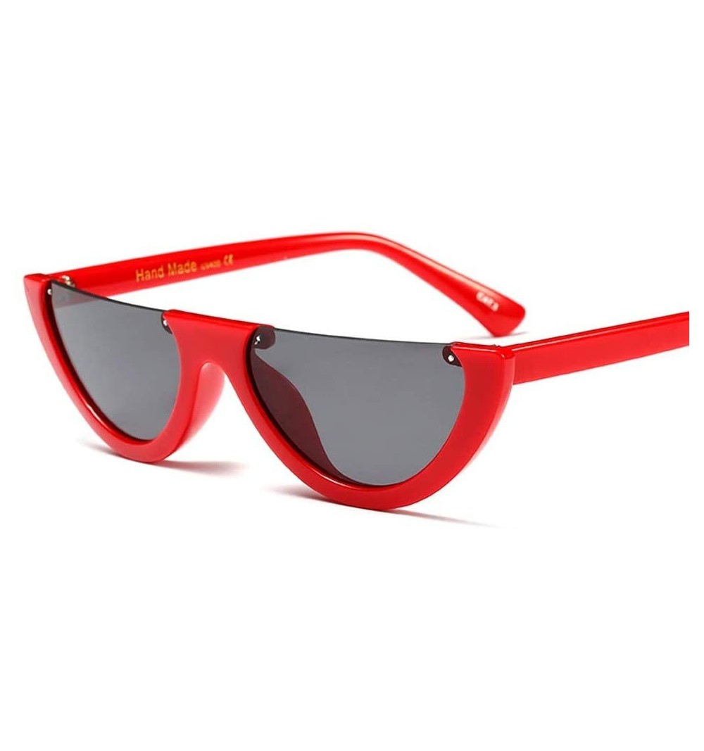 Oversized Personality Sunglasses Versatile Anti Radiation - CL18R6AQN8U $21.02