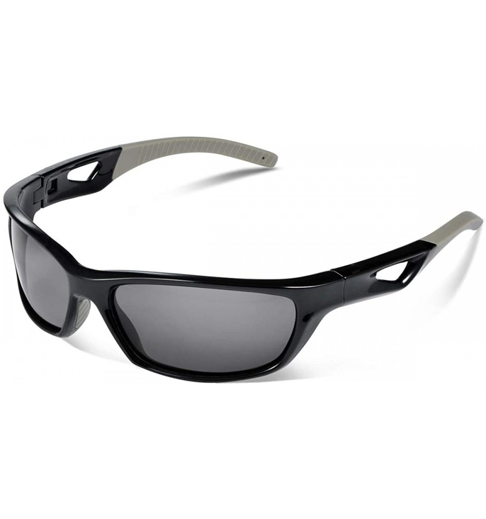 Polarized Sports Sunglasses Baseball Glasses Shades for Men TR90 ...