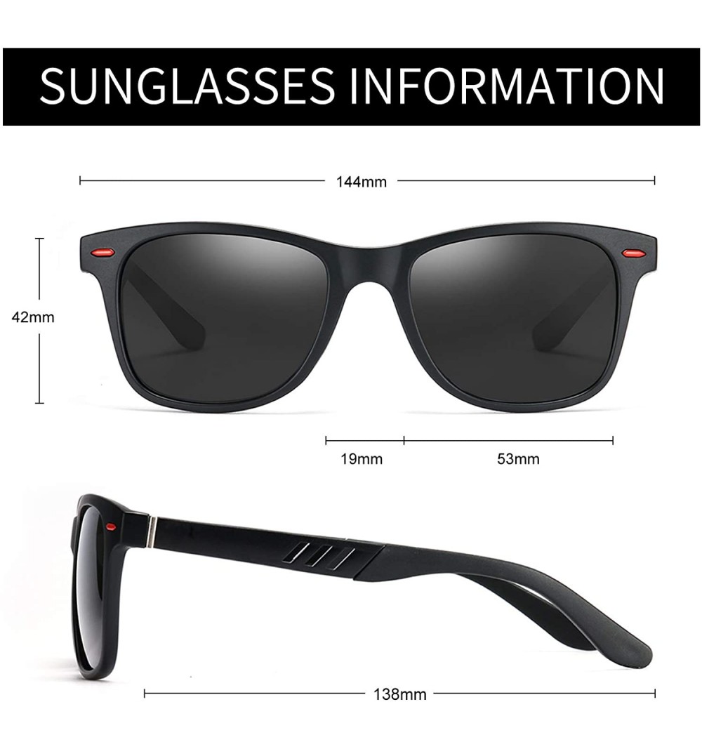 Polarized Sunglasses for Men Al-Mg TR90 Mens Sunglasses Retro Driving ...