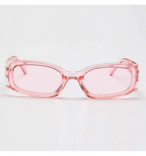 Goggle Unisex Lightweight Fashion Sunglasses Acetate Frame Mirrored Polarized Lens Glasses - Pink - CD18TDL9R9H $11.47