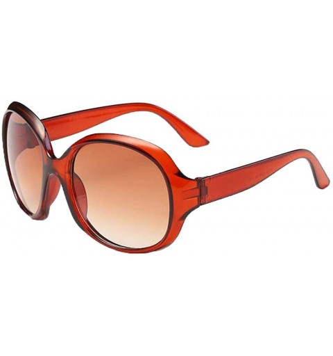 Sport Sport Sunglasses New Retro Classic Trendy Stylish Glasses for Men Women - Brown - C718UIHEHEW $6.98