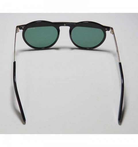 Square Nippa Womens/Ladies Designer Full-rim 100% UVA & UVB Lenses Sunglasses/Shades - Black / Gold - C7184WO6453 $37.83