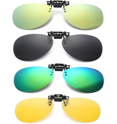 Aviator Sunglasses Aviator Polarized Yellow - CX18AZTX2O0 $30.65