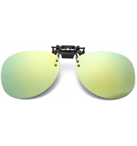 Aviator Sunglasses Aviator Polarized Yellow - CX18AZTX2O0 $30.65