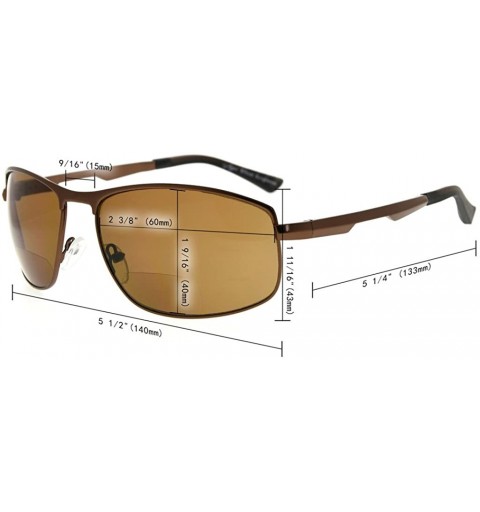 Rectangular Metal Frame Spring Hinges Polycarbonate Lens Polarized Sunglasses Men Women - Silver/Grey Lens - CR186L63I8W $62.48