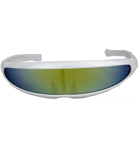 Rimless Women Man Outdoor Fishtail Uni-lens Sunglasses-Riding Cycling Glasses Eyewear - D - CP18Q4ITZOT $7.98