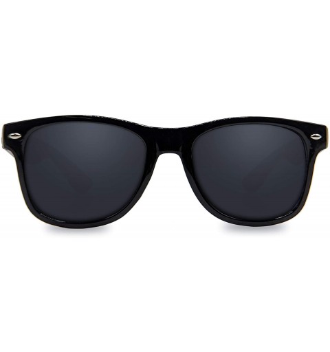 Square Designer Fashion Sunglasses For Men Women - UV400 Retro Sun Glasses - .Black - CW11JWUIUKN $20.55