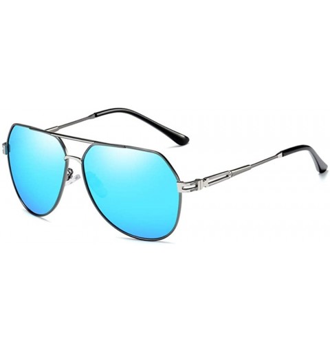 Aviator Sunglasses Male polarizing sunglasses Male driving sunglasses Toad glasses - E - CH18QCZM7CG $63.84