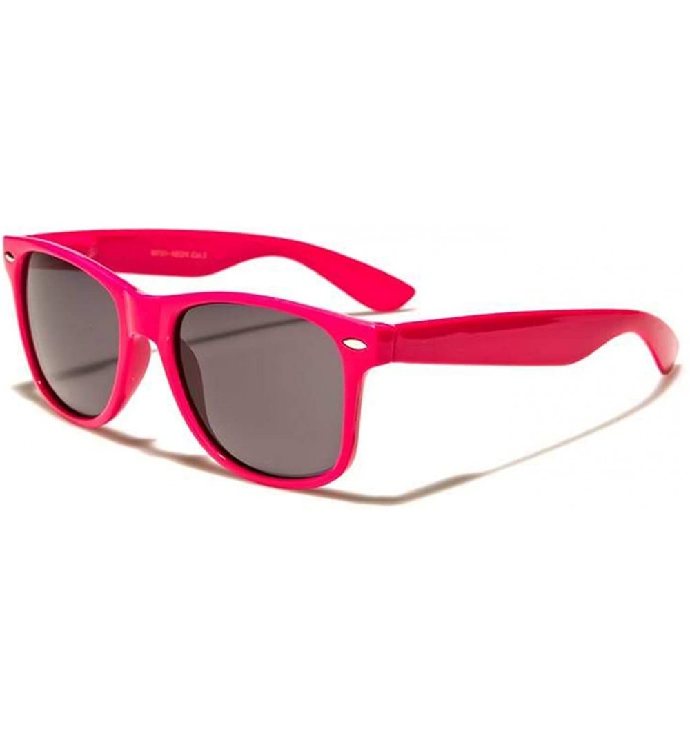 Wayfarer Classic Retro Sunglasses with UV Protection - Pink - C318IA62CZN $10.14