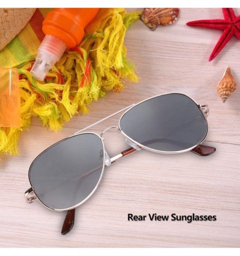 Sport Outdoor Sunglasses Rearview Anti Tracking Monitor - CG18QLTQ3AW $19.68