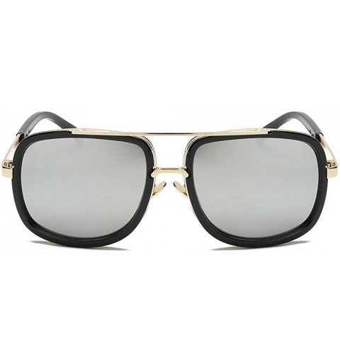 Sport Women Men Fashion Quadrate Metal Frame Brand Classic Sun6132c - CL18RT98TDX $10.07