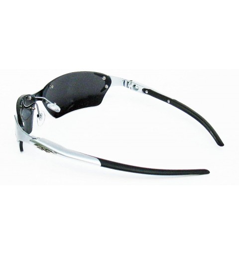 Rectangular Rimless Gafas De Sol Mirror Triathlon Running Cycling Sunglasses - Silver - CU1165SZK3P $7.97