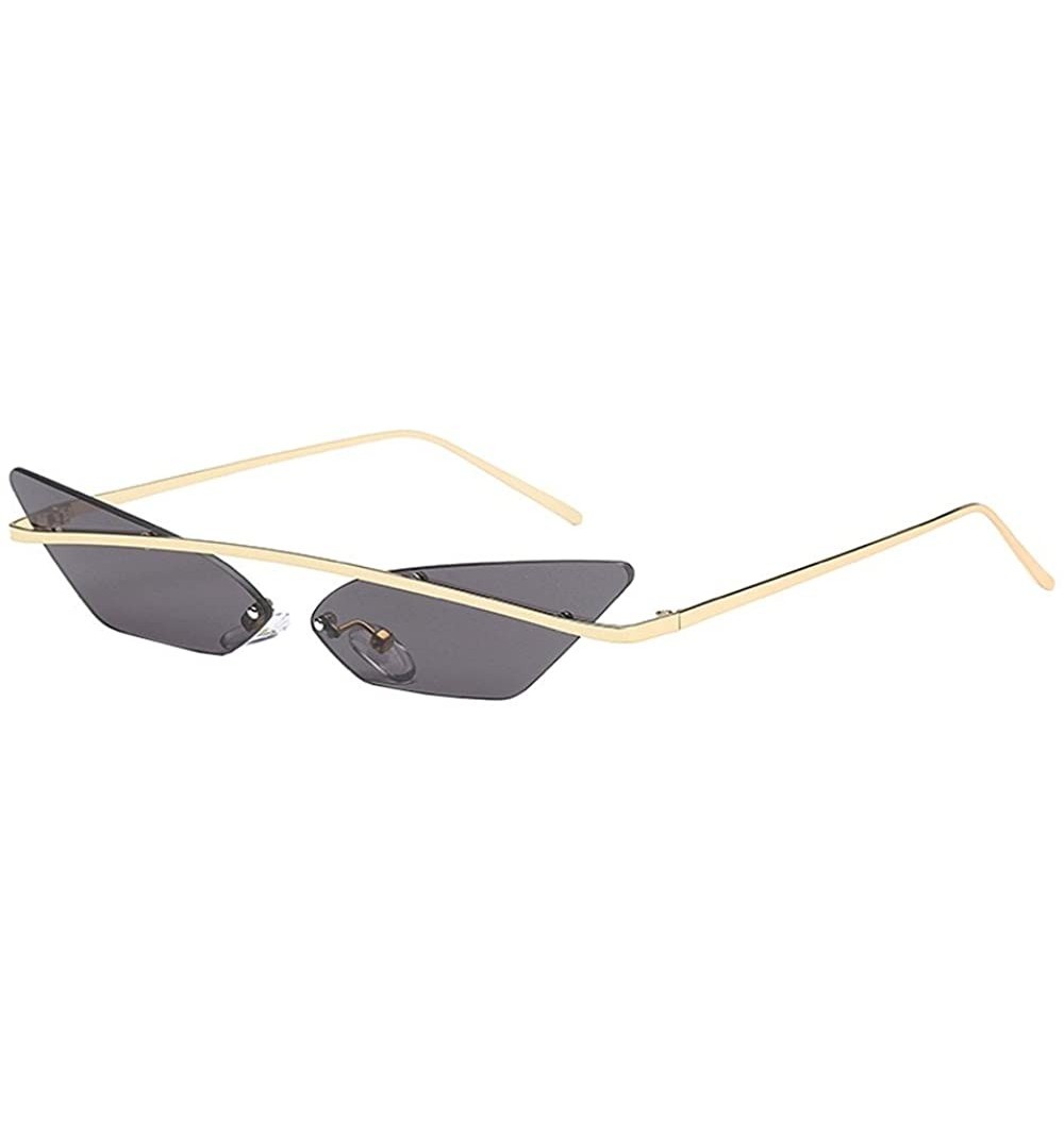 Sport Women Man Fashion Vintage Sunglasses-Irregular Shape Eyewear Retro Unisex - A - CL18Q4U47S6 $11.09