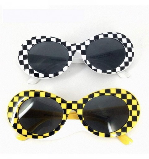 Goggle Fashionable personality Goggles Glasses Sunglasses - Yellow - C4198G8T9TI $23.33