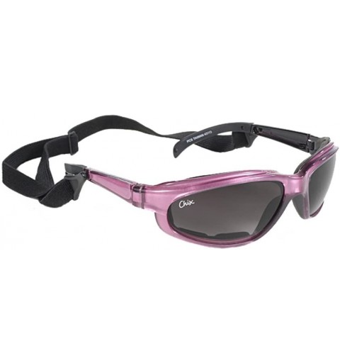Goggle CHIX Womens Freedom Purple Smoke Lens Sunglasses w/ Strap - CU125Y72ZO9 $15.35