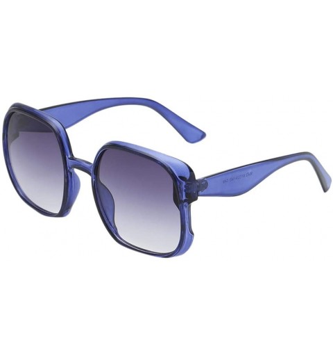 Square Sunglasses Polarized Fashion Lightweight - C - CM194XM87UL $10.51