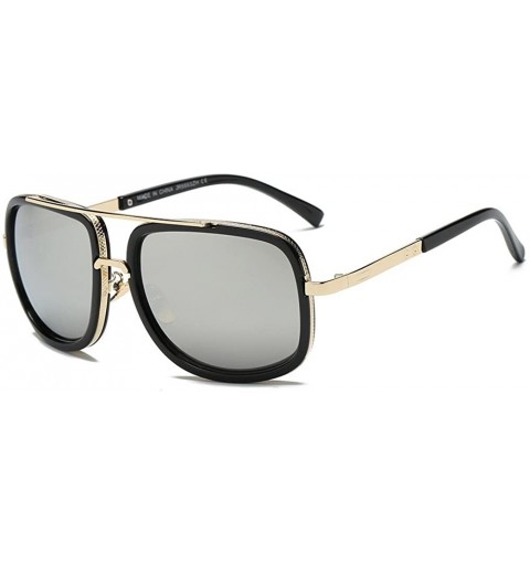 Sport Women Men Fashion Quadrate Metal Frame Brand Classic Sun6132c - CL18RT98TDX $10.07