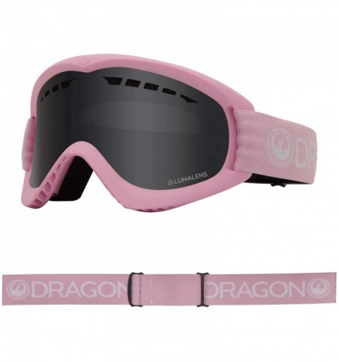 Goggle DXS Ski Goggles - PINK/LUMALENS DARK SMOKE - C618ZOYK6LD $36.04