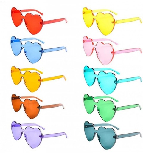 Rimless Rimless Sunglasses Transparent Frameless - C6190GDYAH9 $31.11