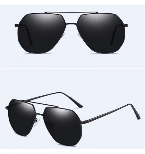 Aviator Polarized sunglasses Sunglasses Polarized sunglasses Classic polarized driving glasses - E - CO18QTHCHUQ $40.79