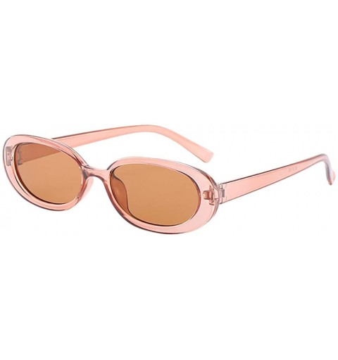 Sport Vintage Retro Small Frame Sunglasses Unisex Fashion Sun Glasses For Men/Women - G - CF18NUI033M $7.63