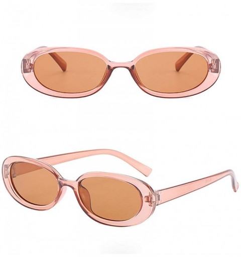 Sport Vintage Retro Small Frame Sunglasses Unisex Fashion Sun Glasses For Men/Women - G - CF18NUI033M $7.63
