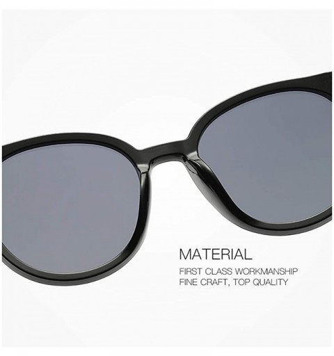 Goggle Polarized Sunglasses Men Women Luxury Retro Sun Glasses Outdoors-Cat Eye Frame - F - CK190ECOSCH $40.27