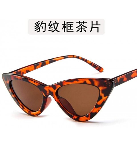 Oversized 2019 New Fashion Cute Sexy Ladies Cat Retro Sunglasses Women Vintage Black Grey - Clear Purple - CW18YKUQL3I $7.75