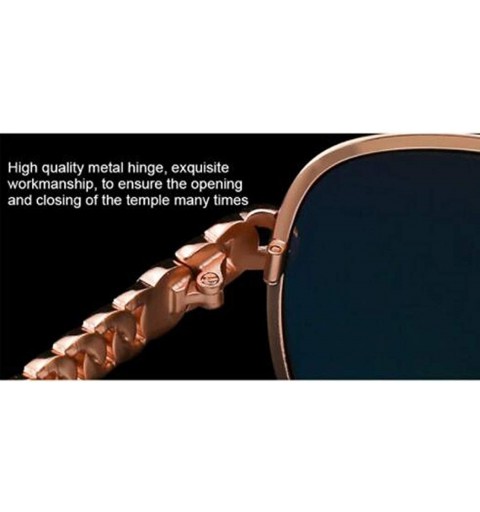 Aviator PC material sunglasses - fashion polarized frame sunglasses Multi-color optional - C - C118RZ2GHR4 $47.35