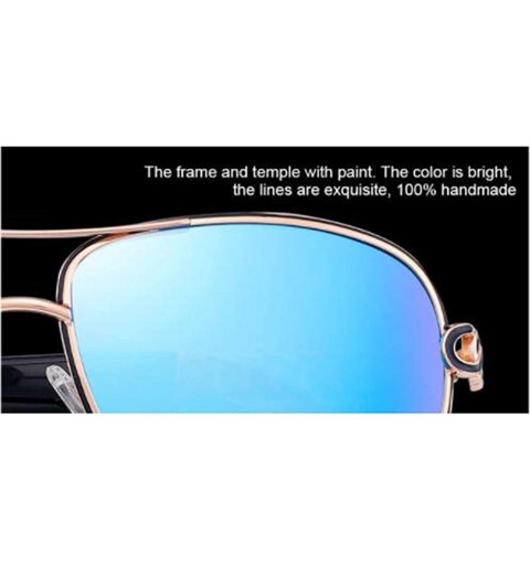 Aviator PC material sunglasses - fashion polarized frame sunglasses Multi-color optional - C - C118RZ2GHR4 $47.35