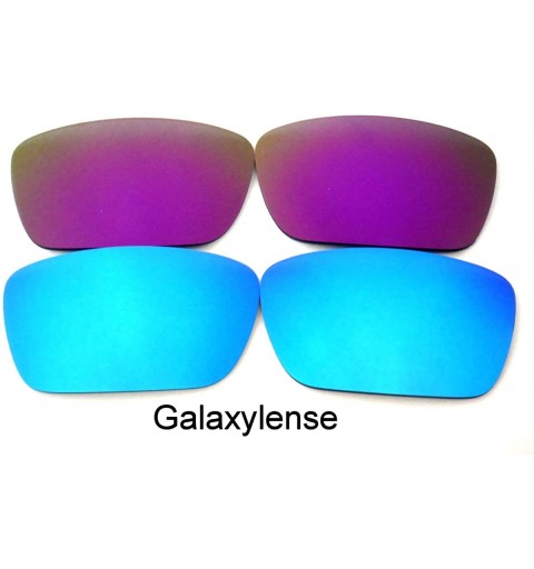Oversized Replacement Lenses Fuel Cell Black&Purple&Red Color Polarized-FREE S&H. 3 Pairs - Ice Blue&purple - CD120HRV15Z $32.21